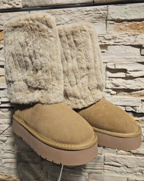 Meyla Stiefel Cognac - Bild 1