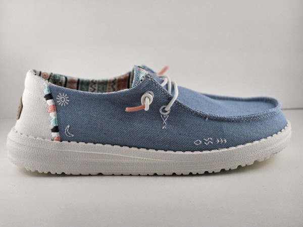 HeyDude Wendy Boho Sneaker Blau - Bild 1