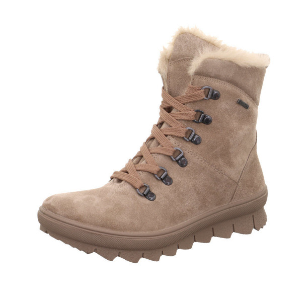 Legero Stiefelette Schnürboot Beige