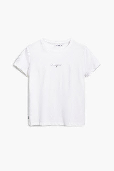 Desigual T-Shirt Weiß - Bild 1