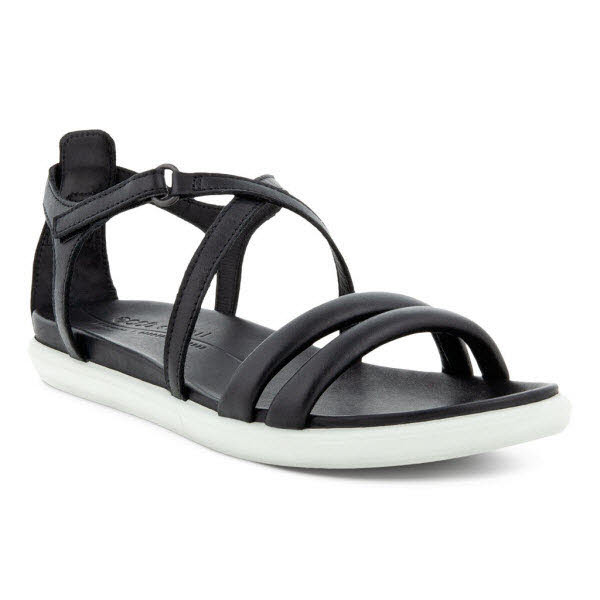 Ecco SIMPIL SANDAL Flat Sandal Sandale Schwarz - Bild 1