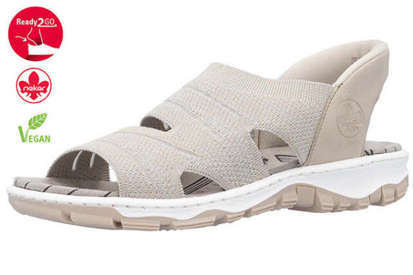 Rieker Sandale Grau - Bild 1