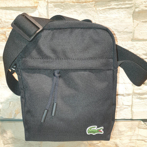 Lacoste Camera Bag Schwarz - Bild 1