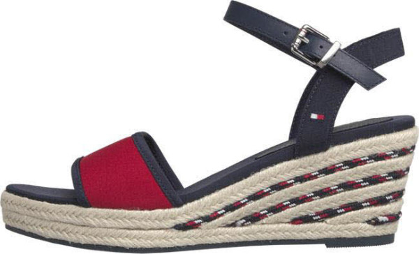 Tommy Hilfiger SPORTY TEXTILE MID WEDGE Wedges Blau