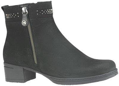 Hartjes Stiefelette Schwarz