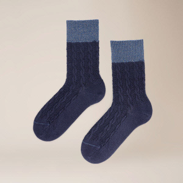 Kunert Socken Blau