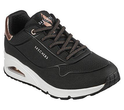 Skechers UNO SHIMMER AWAY Sneaker Schwarz - Bild 1