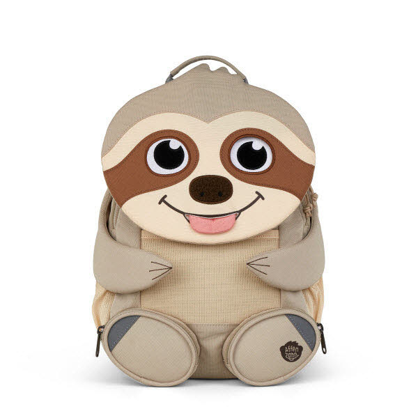 Affenzahn Großer Freund Faultier Rucksack Beige - Bild 1