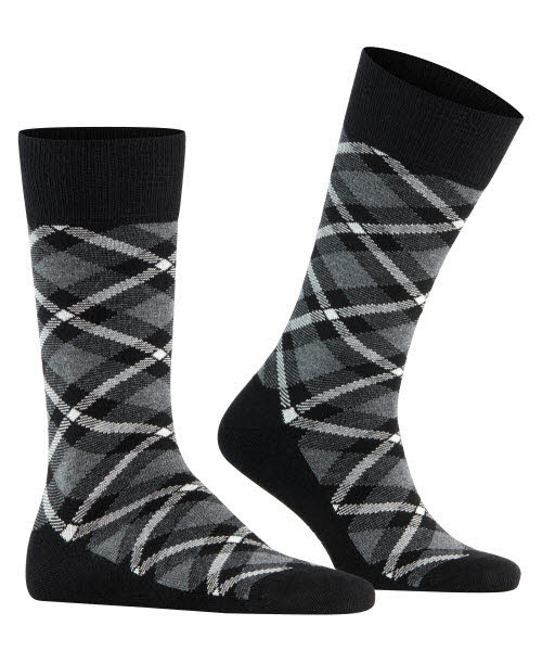 Burlington Socken Schwarz - Bild 1