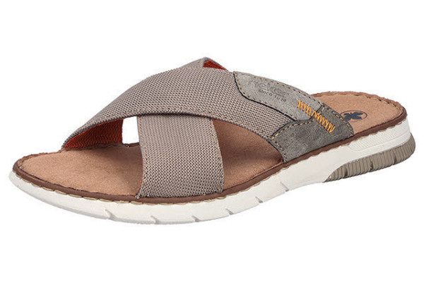 Rieker Pantoffel Beige - Bild 1