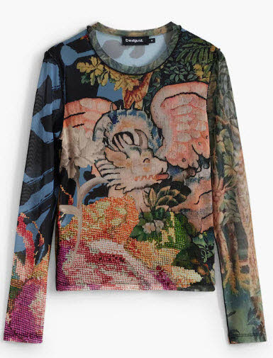 Desigual Shirt Bunt - Bild 1