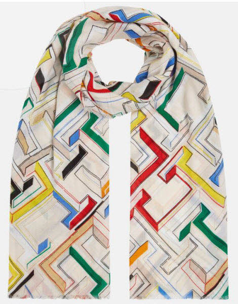 Tommy Hilfiger Schal Weiß