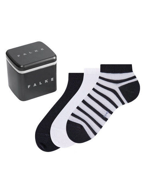 Falke Sneakersocken 3-Pack in Geschenksbox Weiß - Bild 1