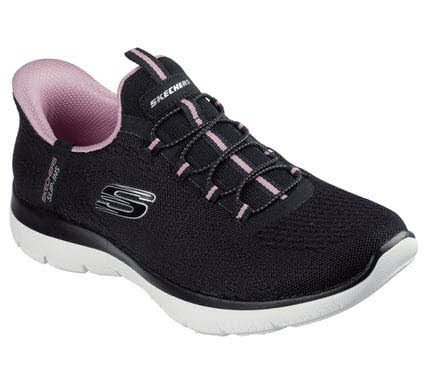 Skechers Slip Ins Sneaker Schwarz