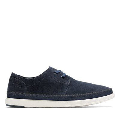 Clarks Bratton Lo Sneaker Blau