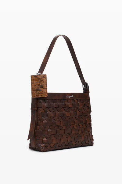 Desigual Schultertasche Braun - Bild 1