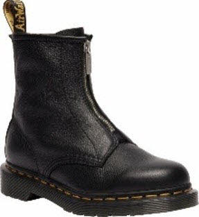 Dr. Martens 1460 FZ Zip Up Boot Bootie Schwarz