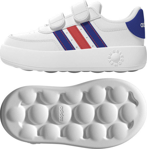 Adidas Breaknet 2.0 Kids Sneaker Weiss