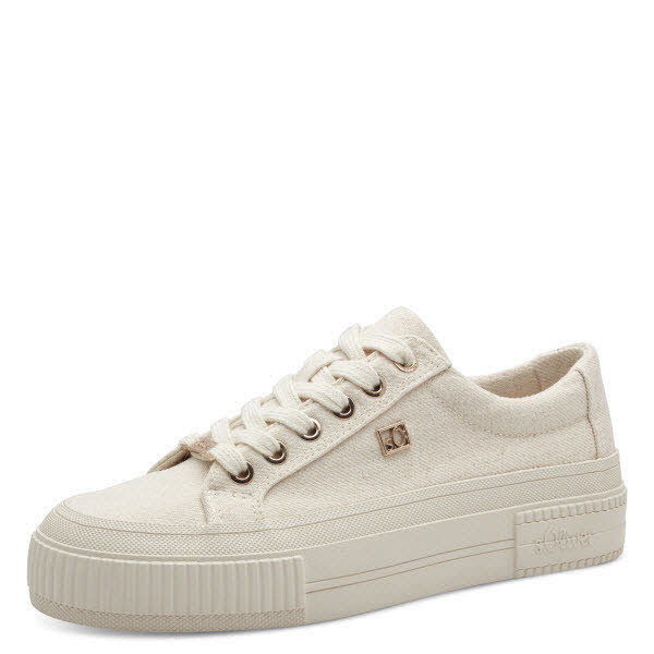 S. Oliver Leinenschuh Beige - Bild 1