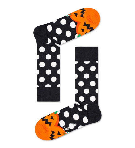 Happy Socks Halloween Socken Schwarz