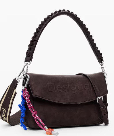 Desigual Schultertasche Braun - Bild 1