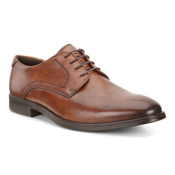 Ecco Melbourne Schnürschuh Braun - Bild 1