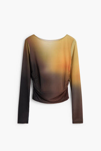 Desigual Langarmshirt Braun - Bild 1