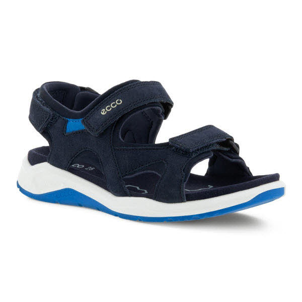 Ecco X-TRINSIC K Flat Sandal Sandale Blau - Bild 1