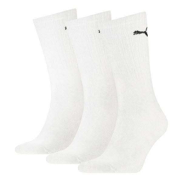 Puma CREW SOCK LIGHT Socken 3-Pack Weiß
