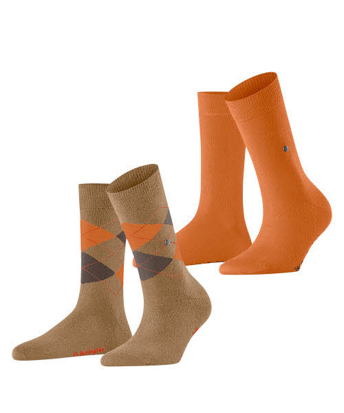 Burlington Socken 2-Pack Braun - Bild 1
