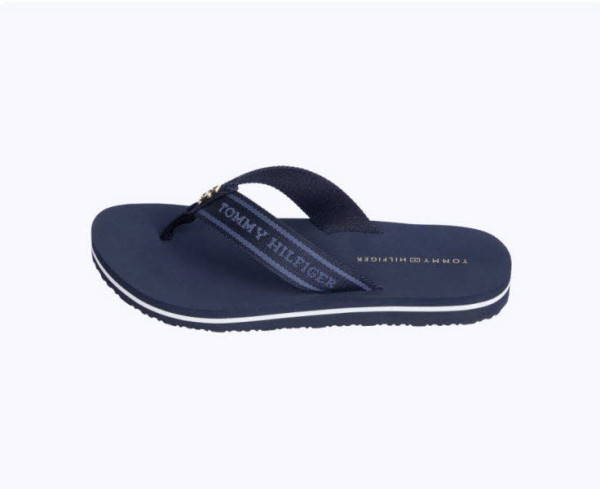 Tommy Hilfiger Zehentrenner Blau