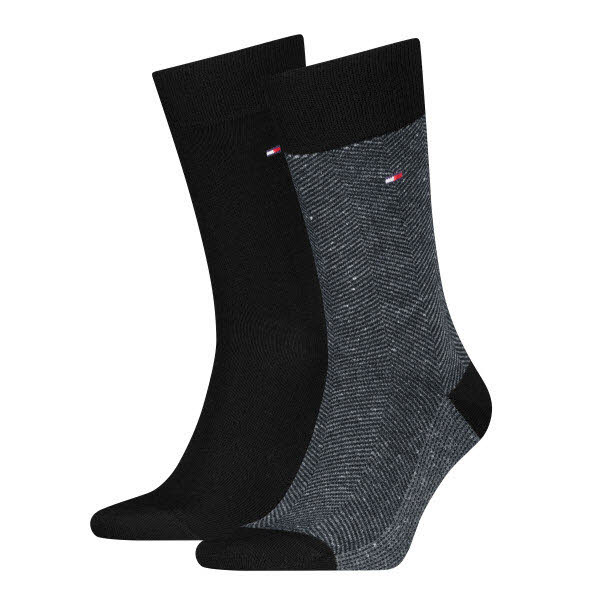 Calvin Klein Socken 2-Pack Schwarz - Bild 1