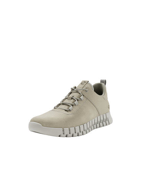 Ecco GRUUV M SNEAKER LEA Sneaker Beige