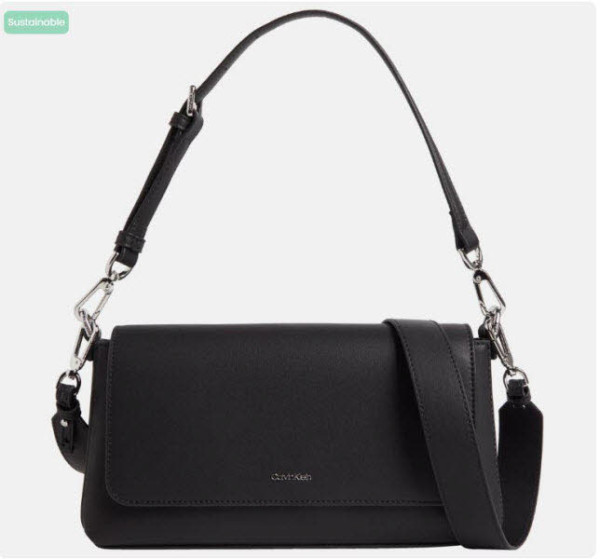 Calvin Klein Schultertasche Schwarz