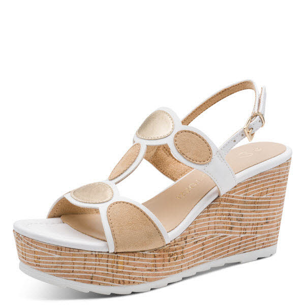 Marco Tozzi Sandale Weiß - Bild 1