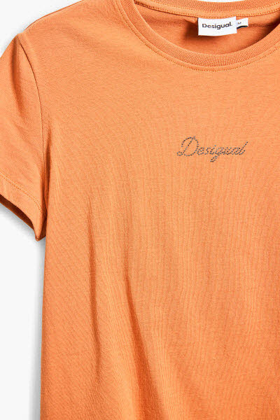 Desigual T-Shirt Orange - Bild 1