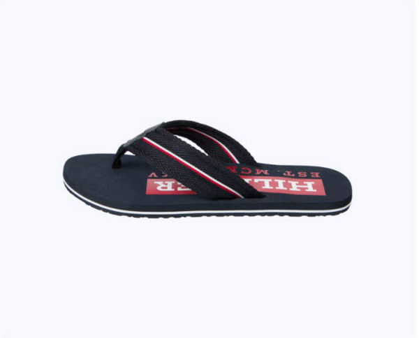 Tommy Hilfiger Zehentrenner Blau