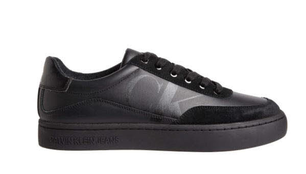 Calvin Klein CLASSIC CUPSOLE LACEUP MIX LTH Sneaker Schwarz