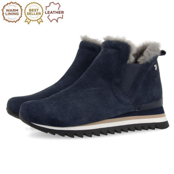 Gioseppo Stiefelette Warmfutter Blau - Bild 1