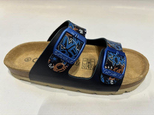 Spirale CITY Pantoffel Blau