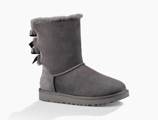 UGG Bailey Bow II Lammfell-Boot Grey - Bild 1