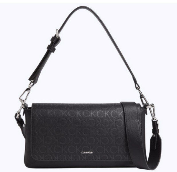 Calvin Klein Schultertasche Schwarz