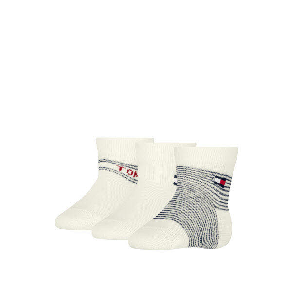 Tommy Hilfiger Socken 3-Pack Weiss - Bild 1