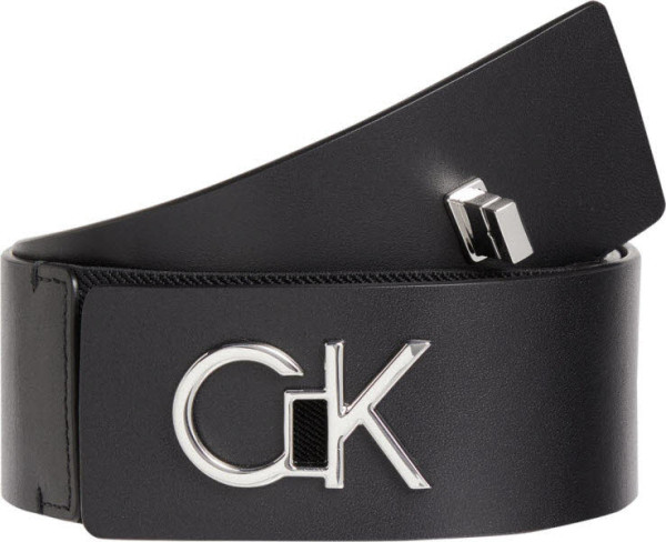 Calvin Klein RE-LOCK HIGH WAIST BELT 50MM Gürtel Schwarz