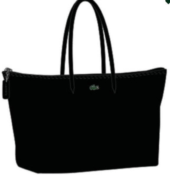Lacoste Shoppertasche Schwarz