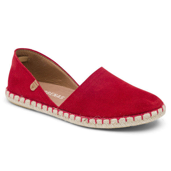 Verbenas Espadrilles Rot