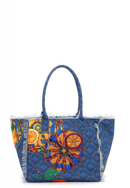 Emily & Noah Shoppertasche Blau - Bild 1