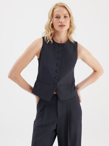C.O.J. Denim Weste Blau - Bild 1