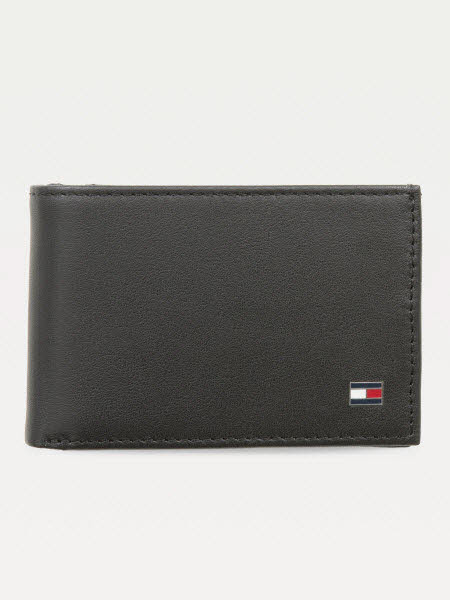 Tommy Hilfiger MINI CC FLAP AND COIN POCKET Geldbörse Schwarz