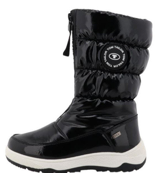 Tom Tailor Stiefel Schwarz - Bild 1
